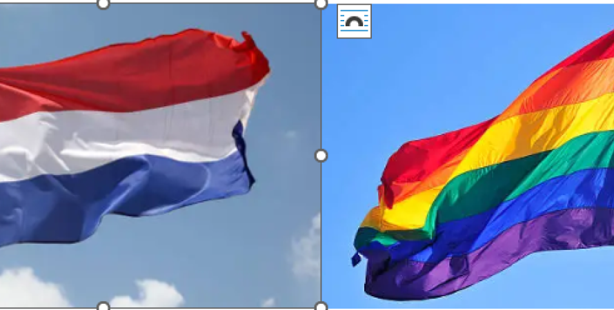 Ik hang de vlag uit, want ik...
