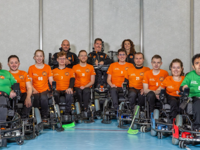 Het WK Powerchair Hockey in Finland is begonnen.