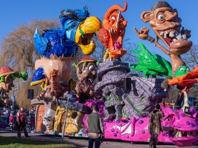 Geurige optocht is neusje van de zalm