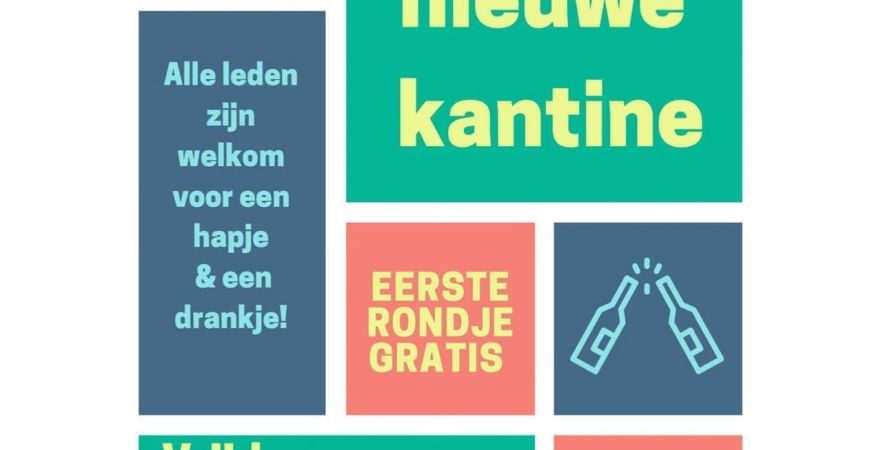 Grote opening nieuwe kantine van de tennis