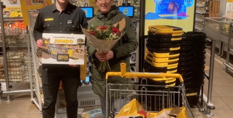 1 minuut gratis winkelen