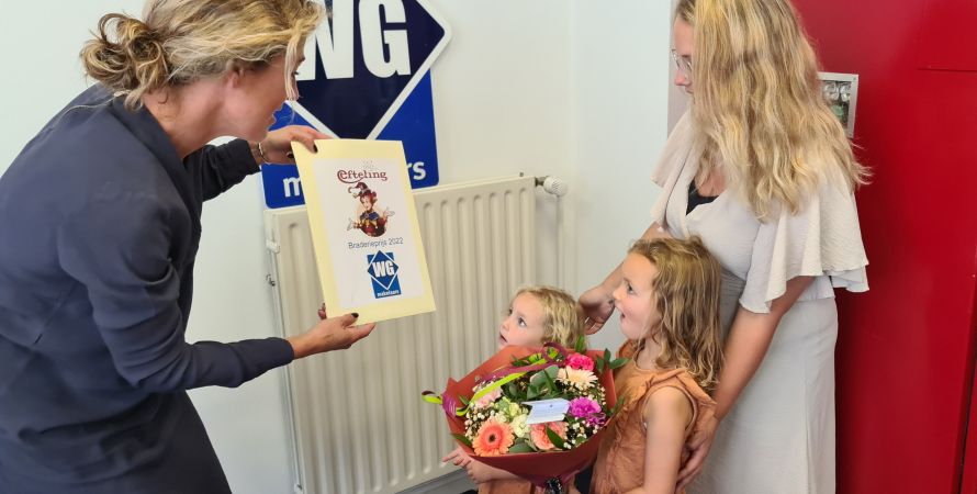 Uitslag braderie-prijsvraag WG Makelaars
